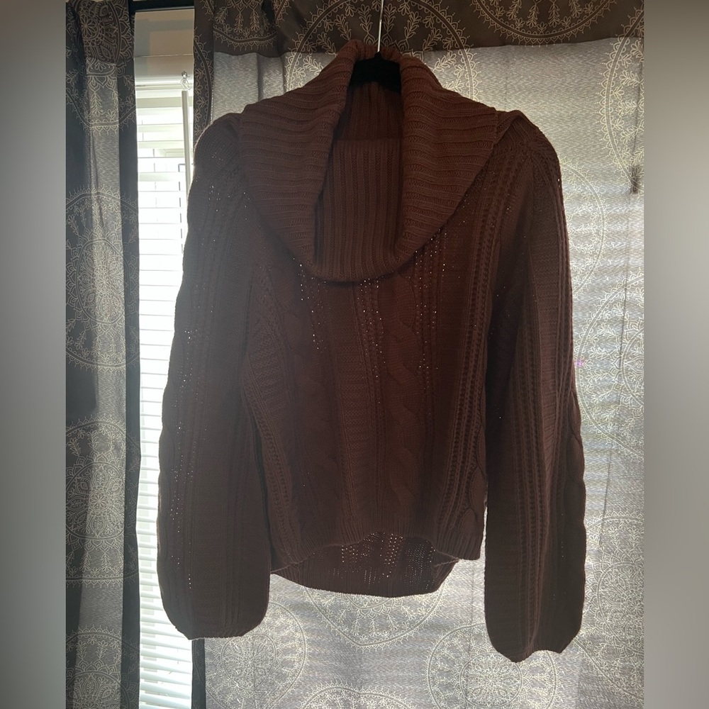 Oversized Turtle Neck Knit sweater